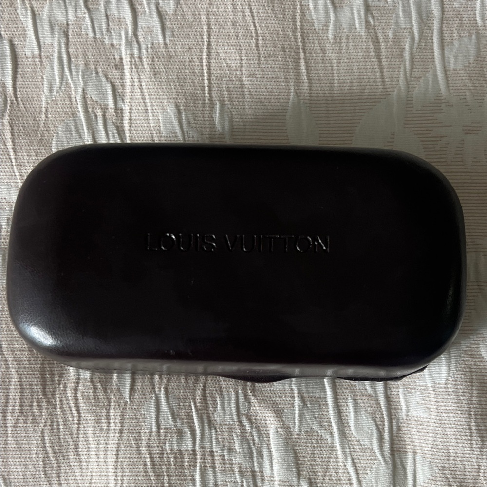 Louis Vuitton Dark Brown Leather Sunglasses - Picture 3 of 15